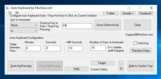 Key Presser to Press Keyboard Key Automatically