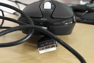 Mouse with USB 2.0 Port